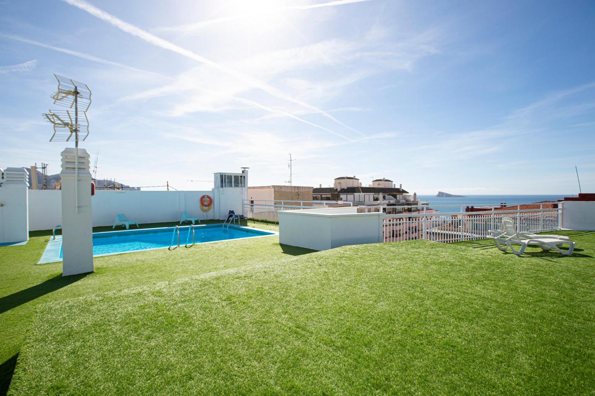 Fleming Playa Poniente Otel Benidorm Dış mekan fotoğraf